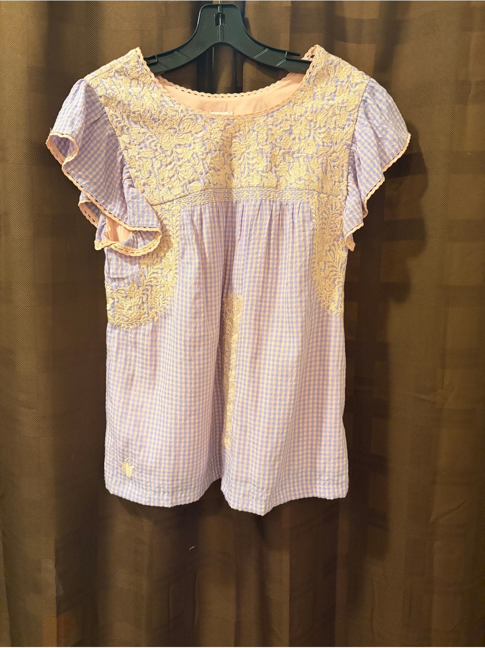 J.Marie Carolina Top L Pink and yellow